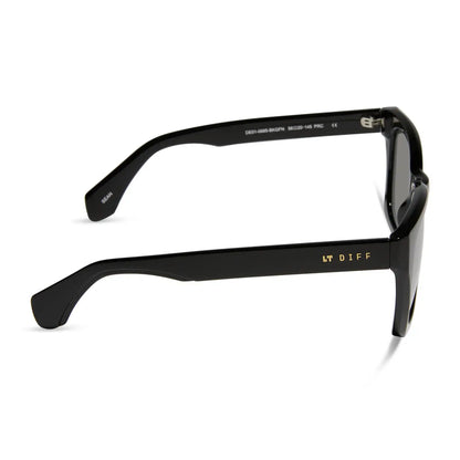 SEAN - BLACK + GREY MIRROR SUNGLASSES