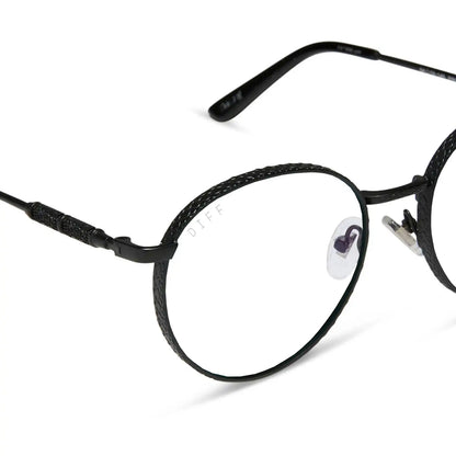 SNAPE™ - MATTE BLACK METAL + GLASSES