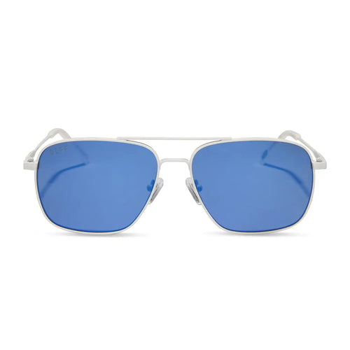 BLUE SQUADRON - REBEL PILOT + WHITE + BLUE MIRROR SUNGLASSES