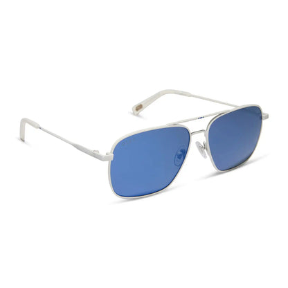 BLUE SQUADRON - REBEL PILOT + WHITE + BLUE MIRROR SUNGLASSES