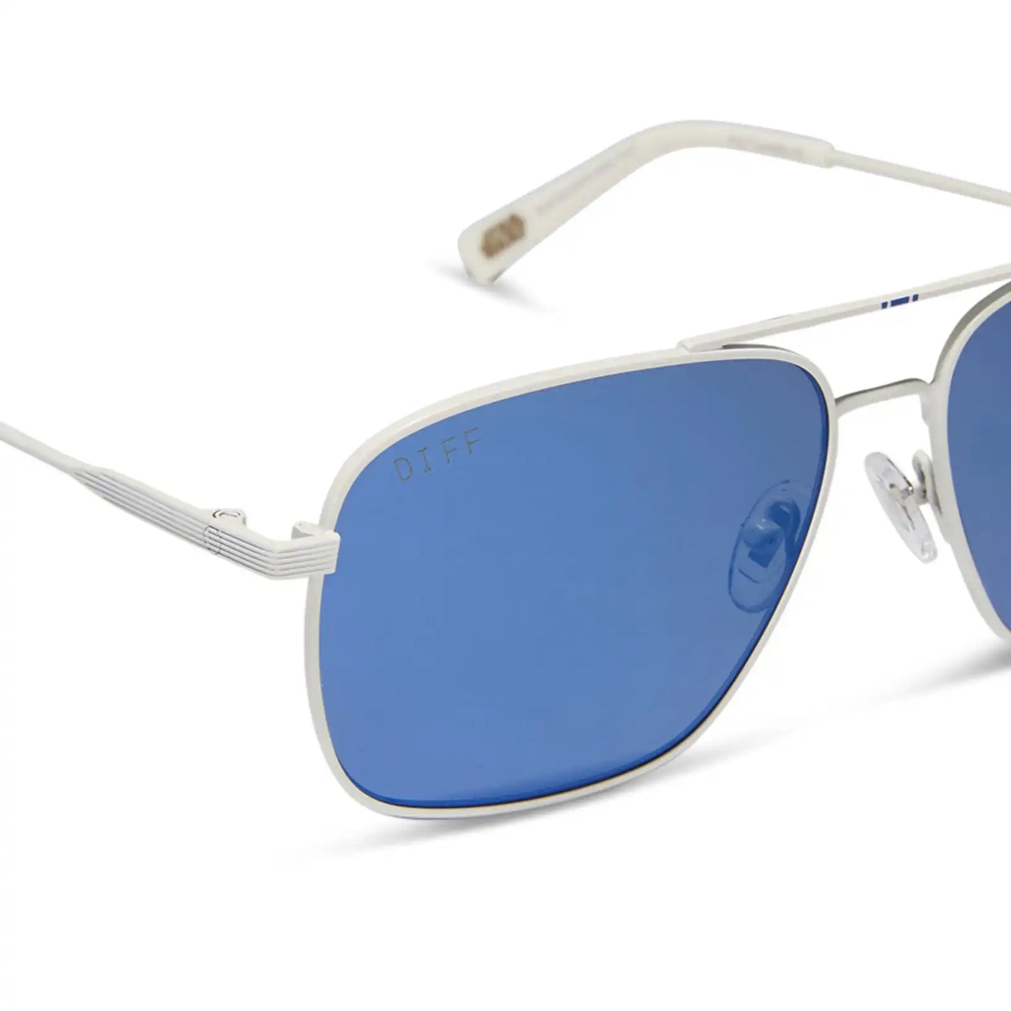 BLUE SQUADRON - REBEL PILOT + WHITE + BLUE MIRROR SUNGLASSES