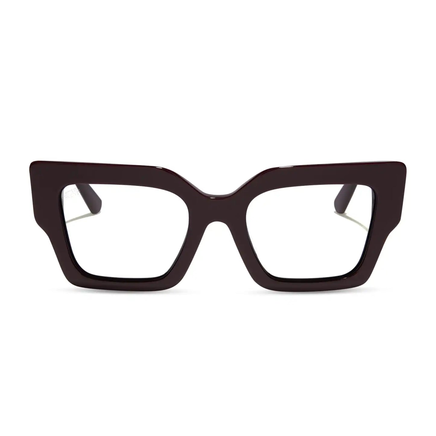 GENERAL LEIA™ - REGAL AUBERGINE CRYSTAL + GLASSES