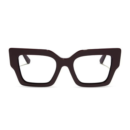 GENERAL LEIA™ - REGAL AUBERGINE CRYSTAL + GLASSES