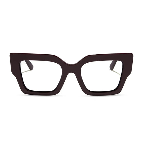GENERAL LEIA™ - REGAL AUBERGINE CRYSTAL + GLASSES