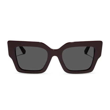 GENERAL LEIA™ - REGAL AUBERGINE CRYSTAL + GLASSES