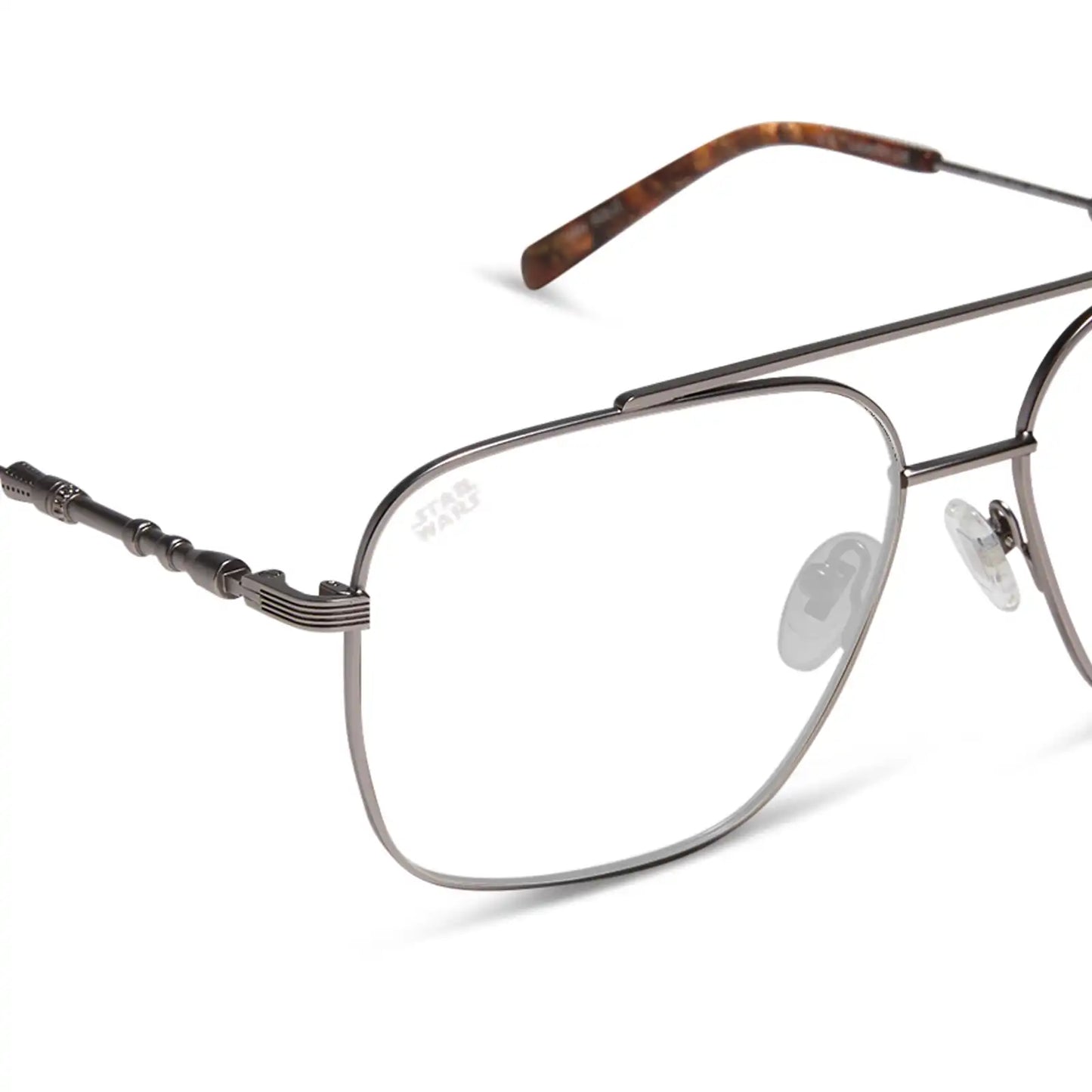 HAN SOLO™ 2.0 - BRUSHED DARK BLASTER GREY METAL + GLASSES