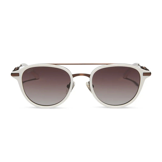 REY™ - OPALINE BRONZE + BROWN GRADIENT + POLARIZED SUNGLASSES