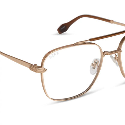 I'M A SONG - MATTE GOLD + GLASSES