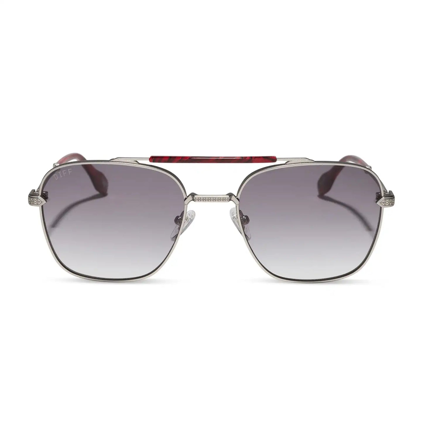I'M A SONG - MATTE SILVER + GREY GRADIENT + SUNGLASSES