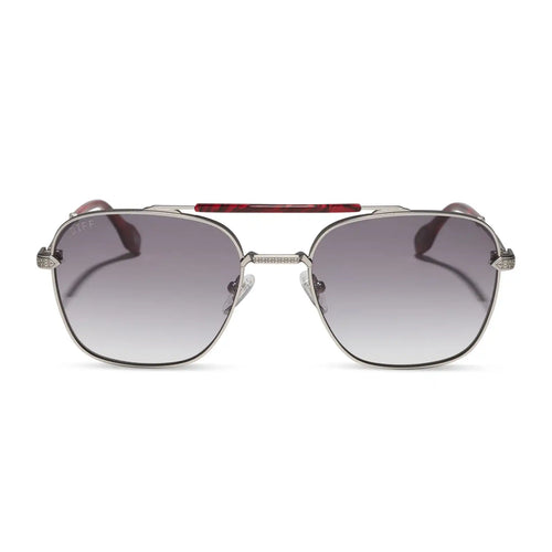 I'M A SONG - MATTE SILVER + GREY GRADIENT + SUNGLASSES