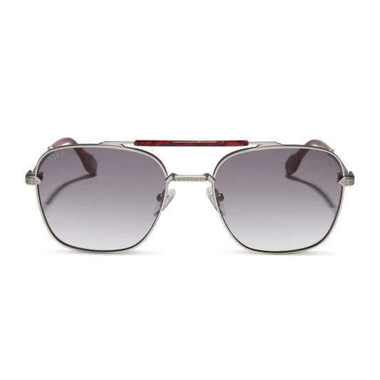 I'M A SONG - MATTE SILVER + GREY GRADIENT + SUNGLASSES