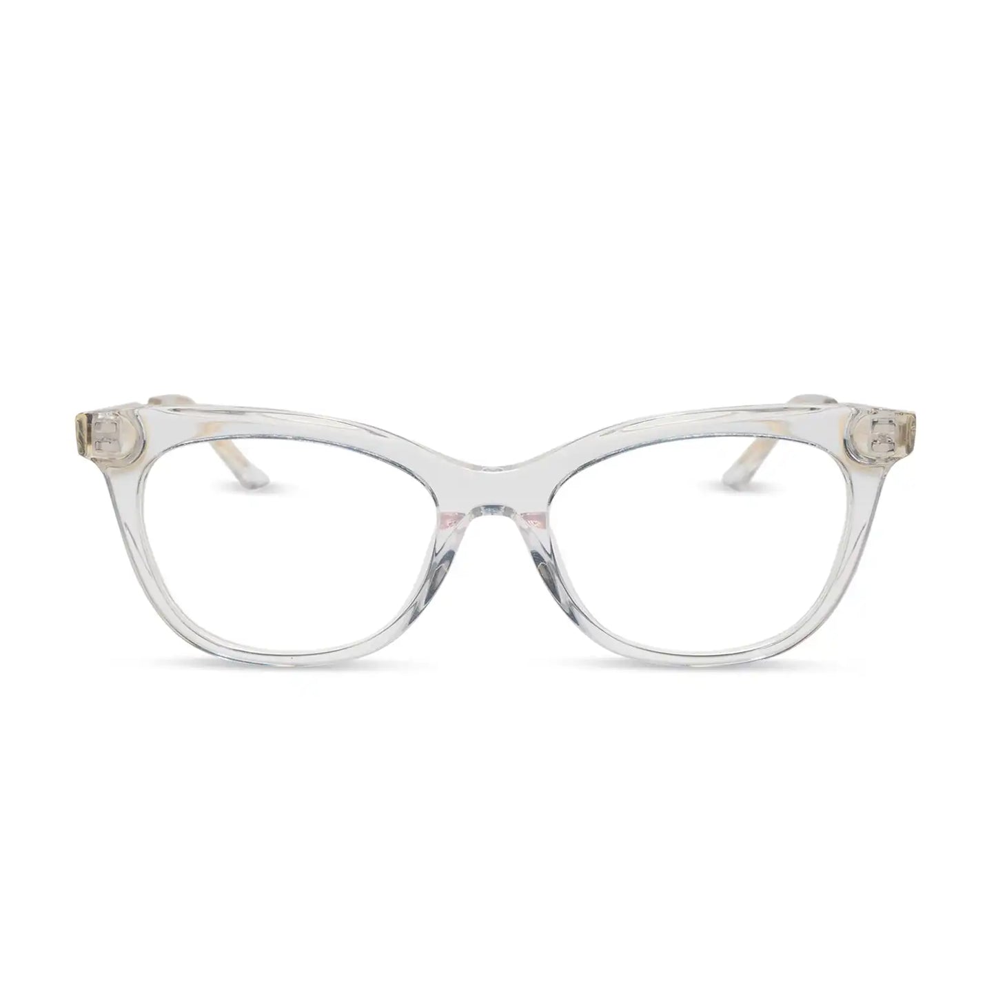 SYLVIA - CRYSTAL CLEAR + GLASSES