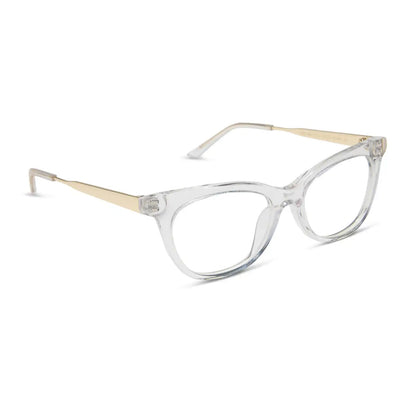 SYLVIA - CRYSTAL CLEAR + GLASSES