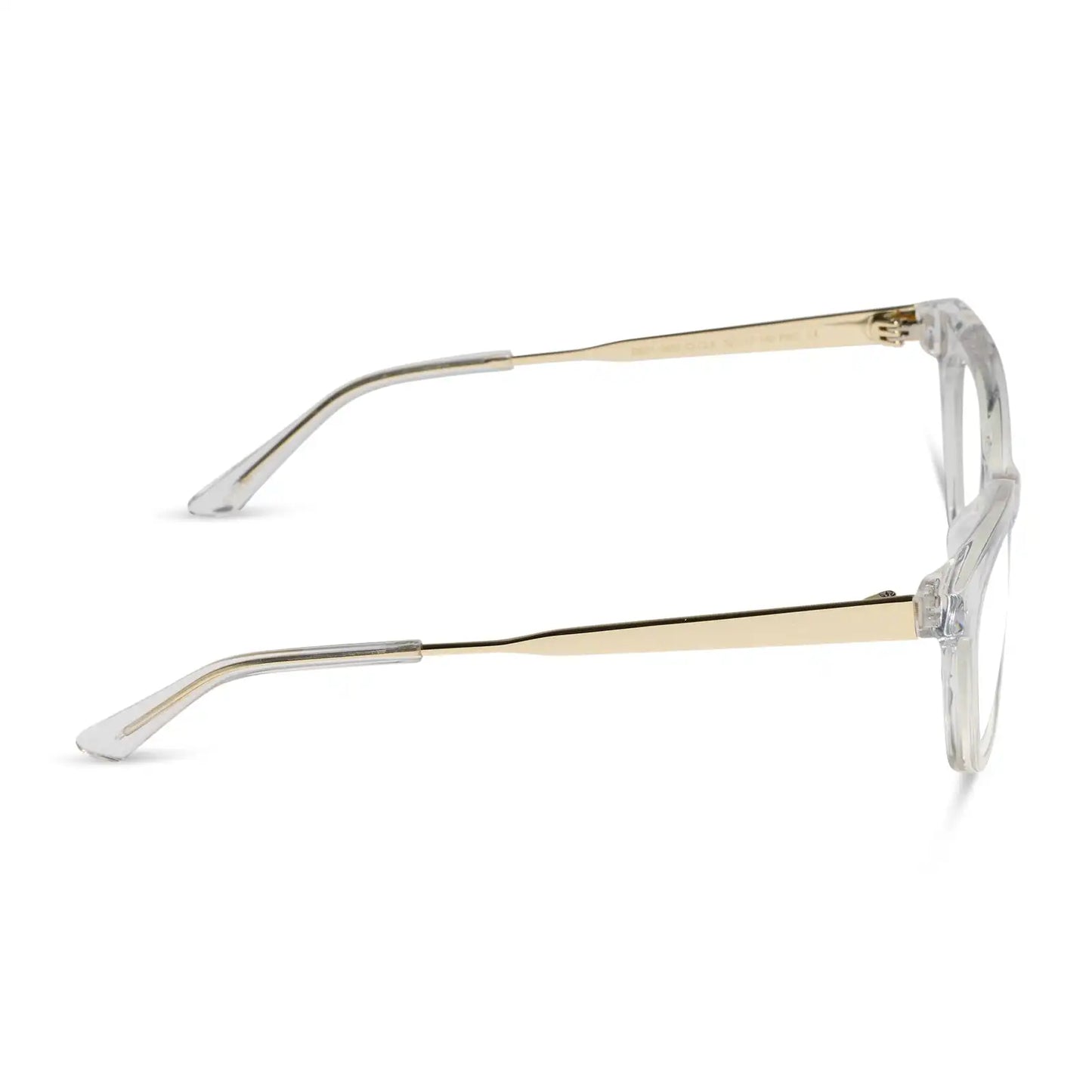 SYLVIA - CRYSTAL CLEAR + GLASSES