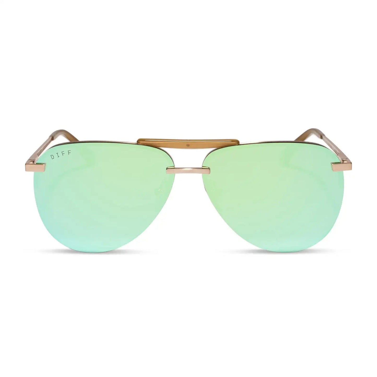 TAHOE - BRUSHED GOLD + DEW DROP MIRROR + POLARIZED + SUNGLASSES