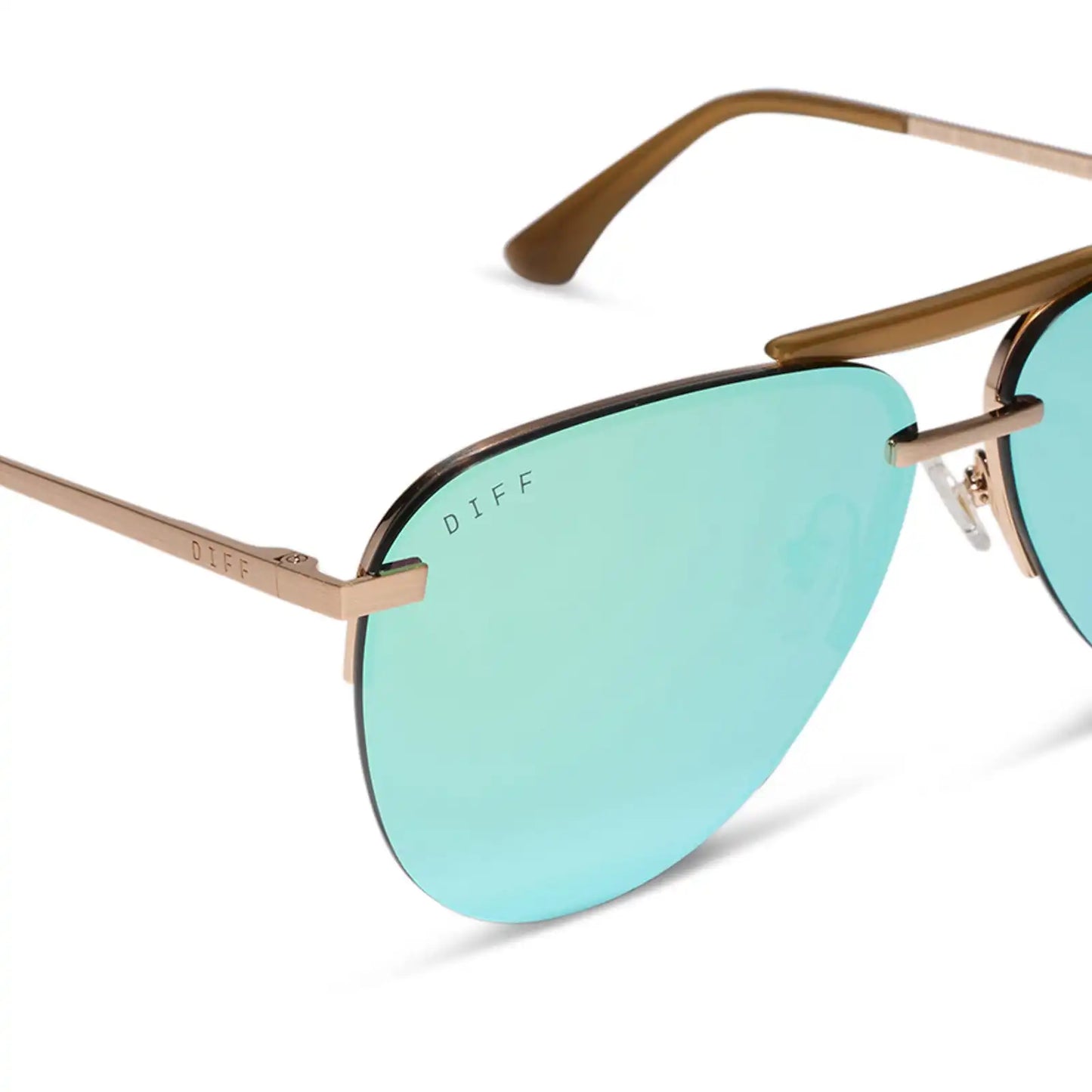 TAHOE - BRUSHED GOLD + DEW DROP MIRROR + POLARIZED + SUNGLASSES