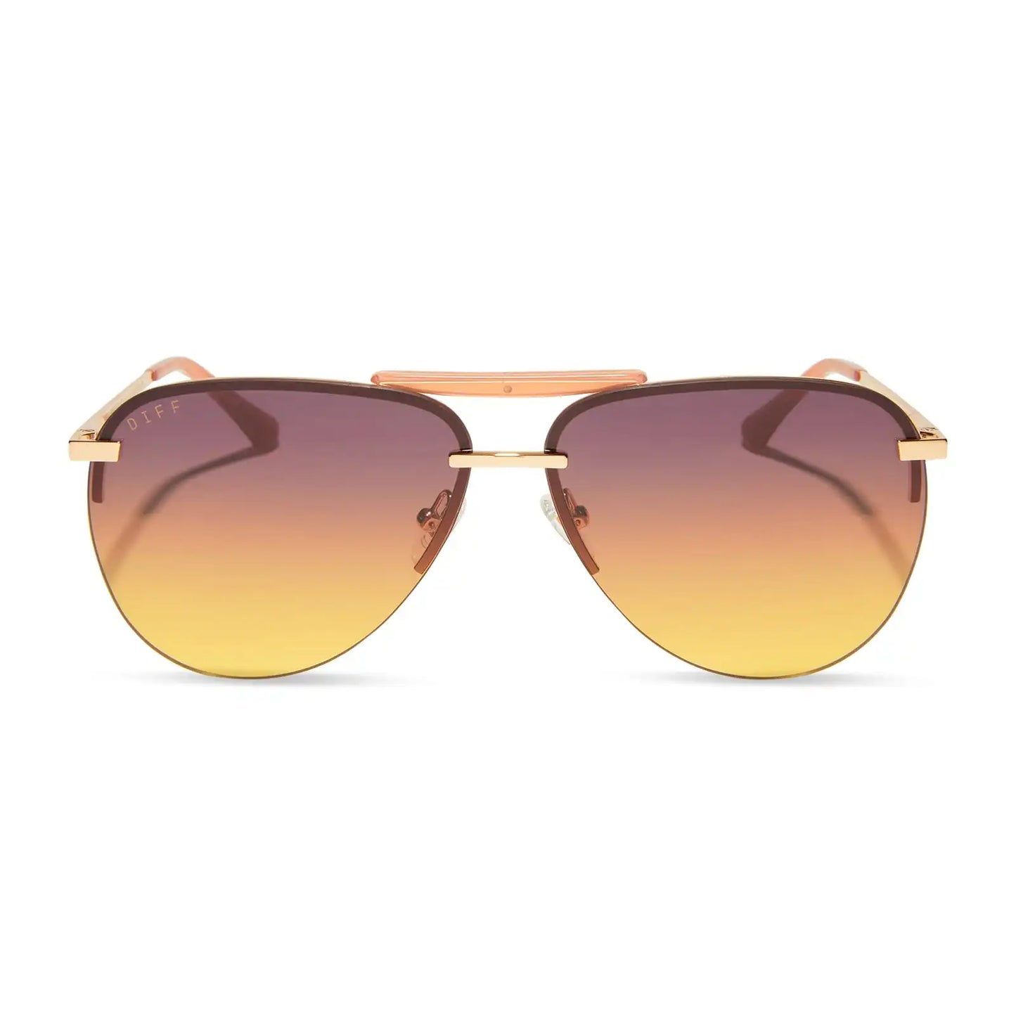 TAHOE - GOLD + INCA GRADIENT SUNGLASSES