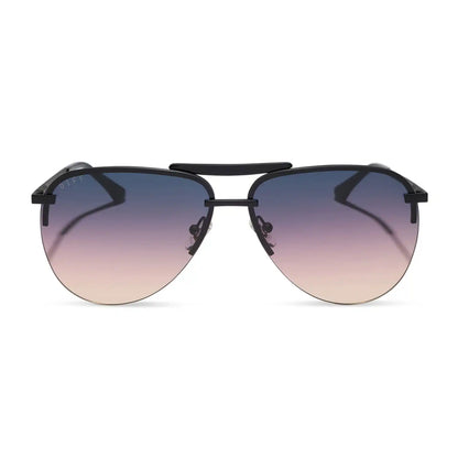 TAHOE - MATTE BLACK + TWILIGHT GRADIENT SUNGLASSES