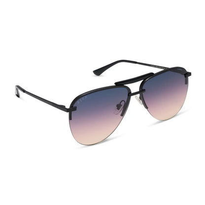 TAHOE - MATTE BLACK + TWILIGHT GRADIENT SUNGLASSES