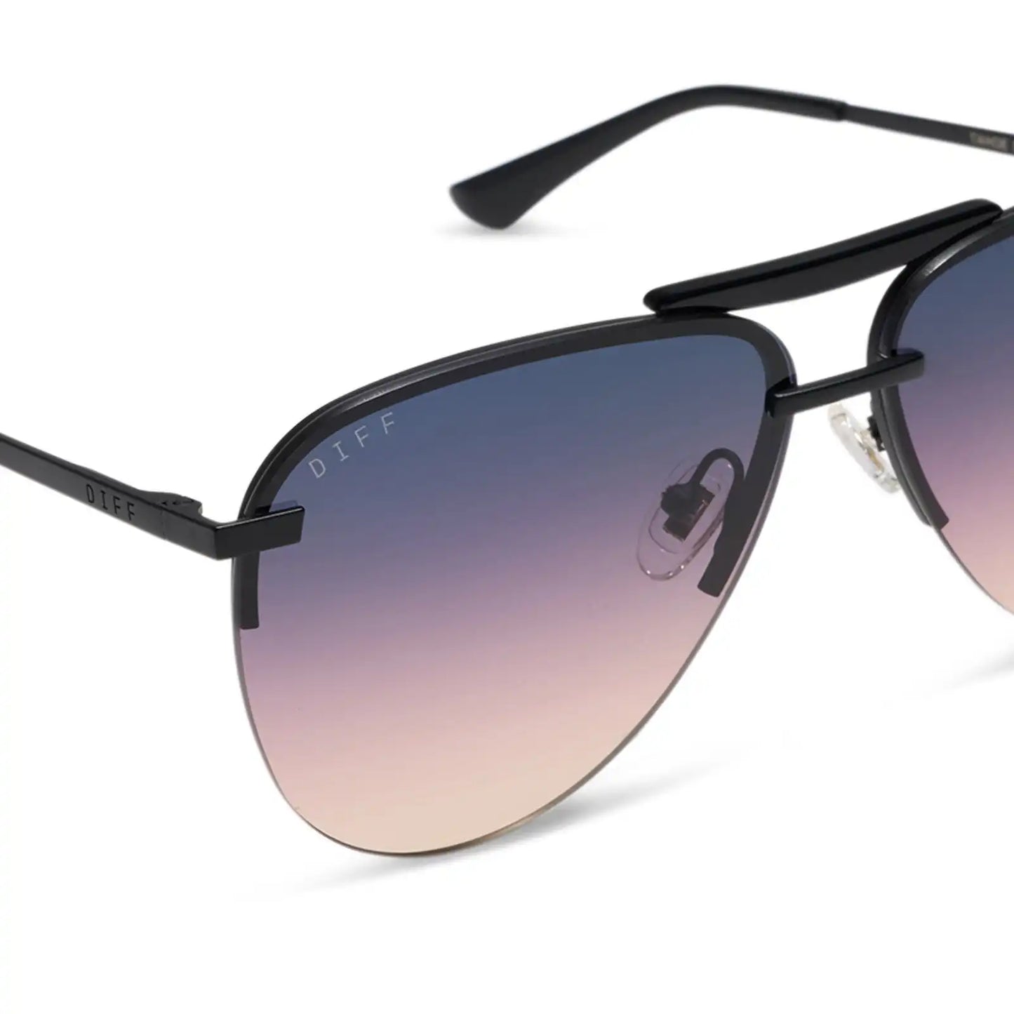 TAHOE - MATTE BLACK + TWILIGHT GRADIENT SUNGLASSES