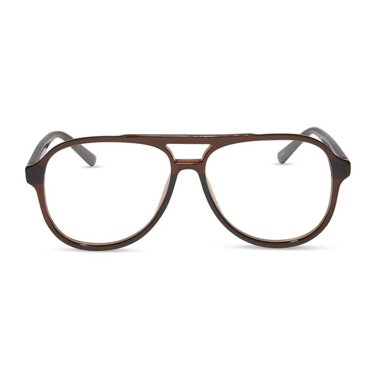 TATUM - WHISKEY CRYSTAL + BLUE LIGHT READERS