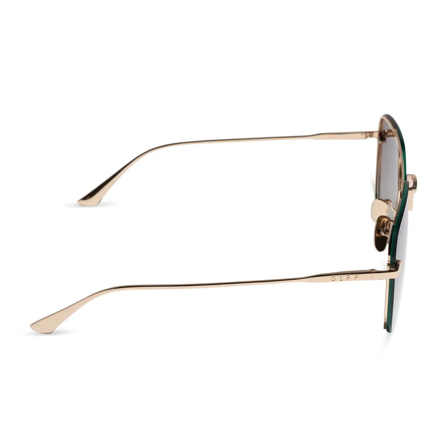 TEDDY - GOLD + BROWN GRADIENT + POLARIZED + SUNGLASSES