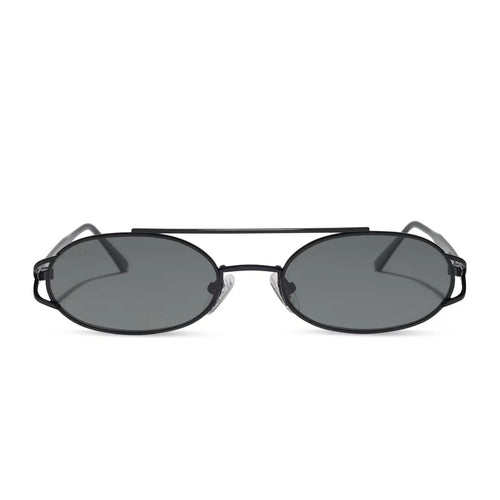 THE BROOKLYN - BLACK + GREY + POLARIZED + SUNGLASSES