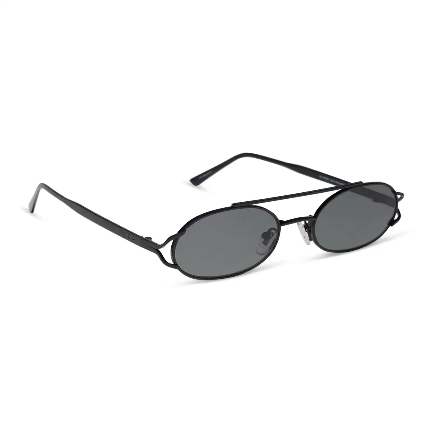 THE BROOKLYN - BLACK + GREY + POLARIZED + SUNGLASSES