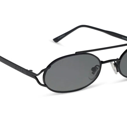 THE BROOKLYN - BLACK + GREY + POLARIZED + SUNGLASSES