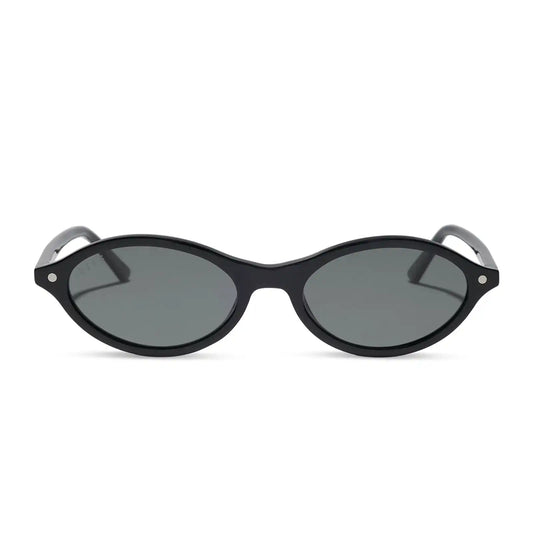 THE CITY - BLACK + GREY + POLARIZED + SUNGLASSES