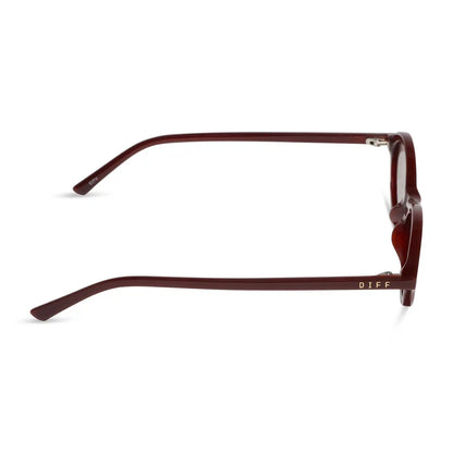 THE CITY - RICH BROWN CRYSTAL + BROWN + SUNGLASSES