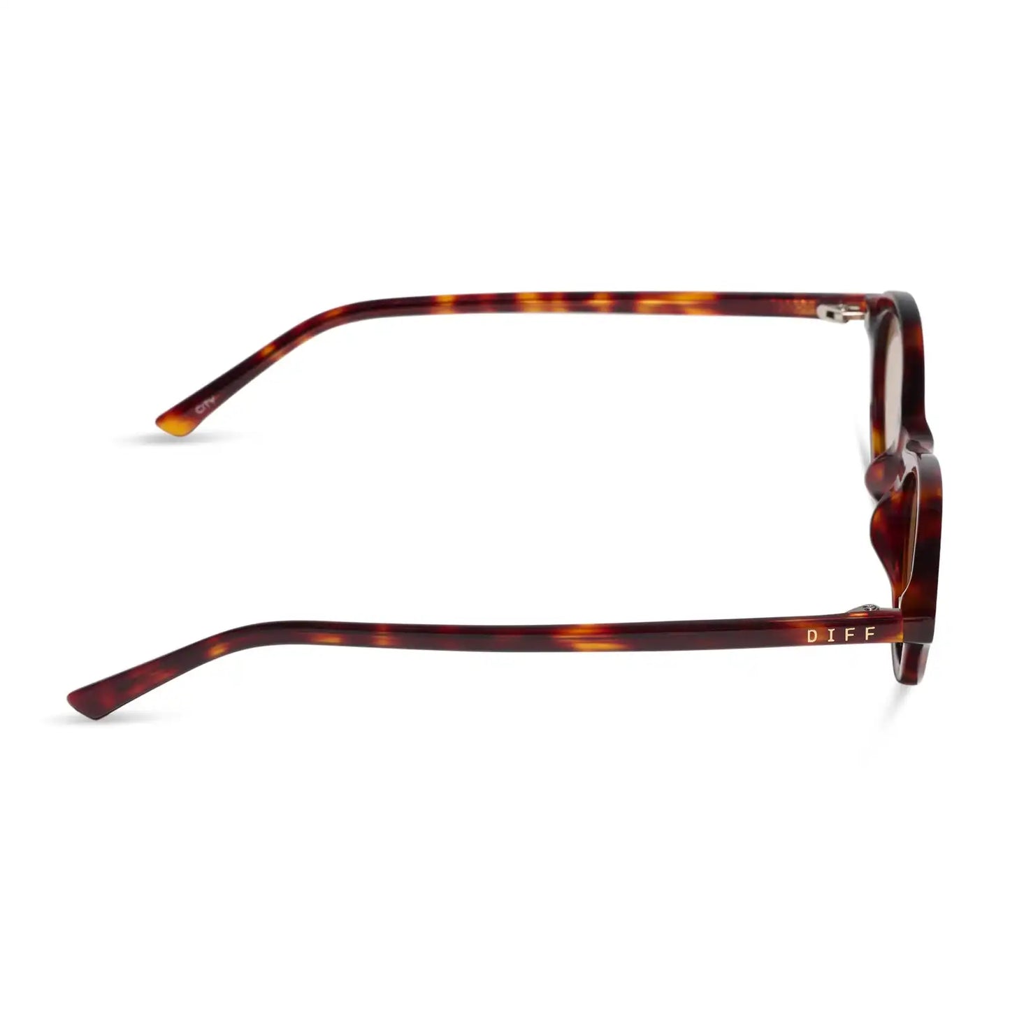 THE CITY - TORTOISE + BROWN TINT + SUNGLASSES