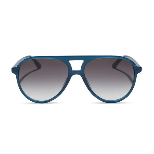 TOSCA II - CLUBHOUSE BLUE + GREY GRADIENT SUNGLASSES