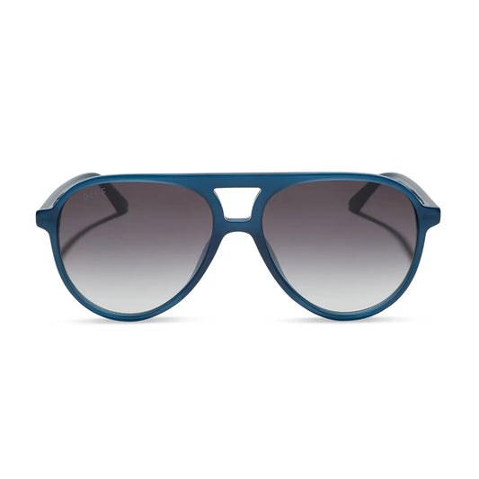 TOSCA II - CLUBHOUSE BLUE + GREY GRADIENT SUNGLASSES