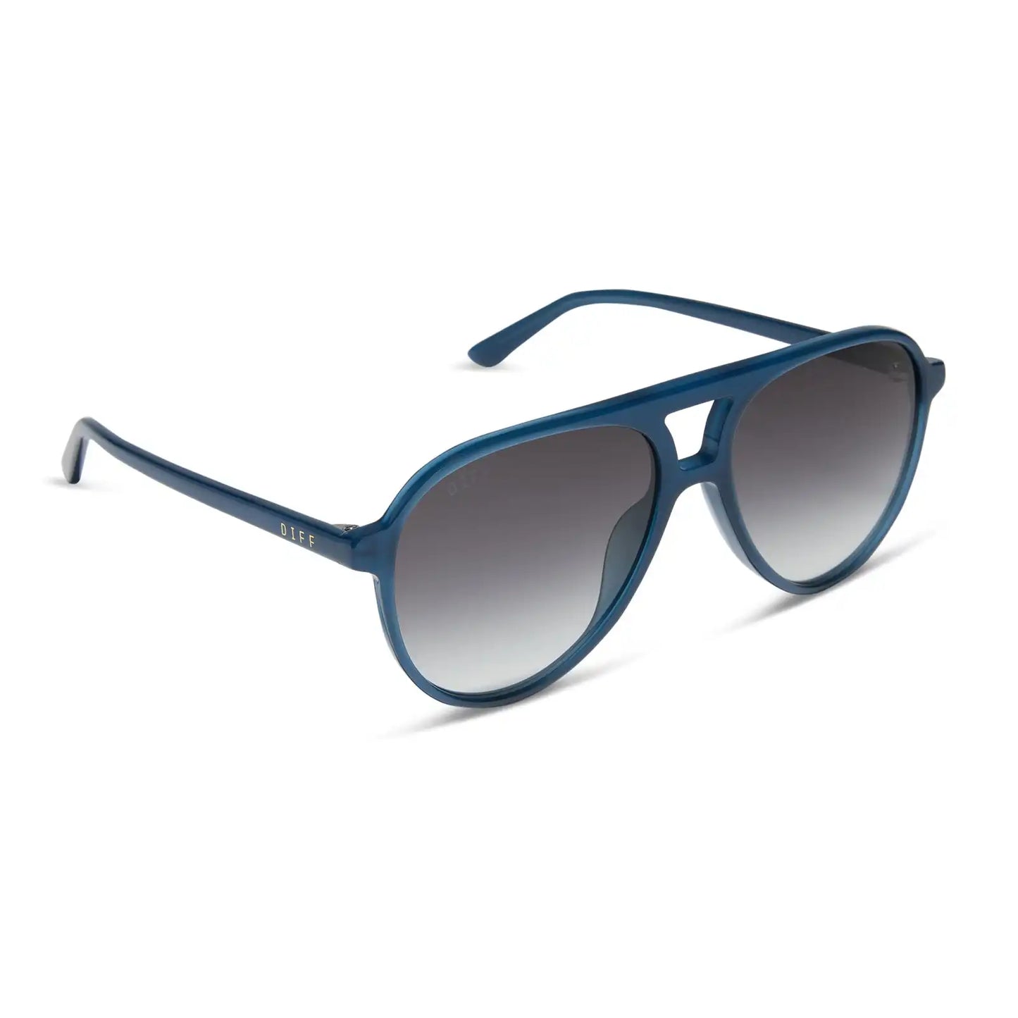 TOSCA II - CLUBHOUSE BLUE + GREY GRADIENT SUNGLASSES