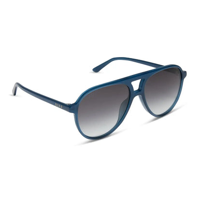 TOSCA II - CLUBHOUSE BLUE + GREY GRADIENT SUNGLASSES