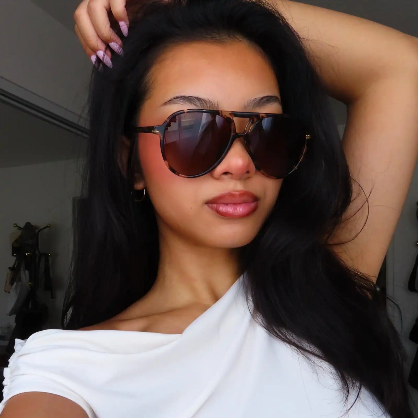 TOSCA II - ESPRESSO TORTOISE + BROWN GRADIENT + POLARIZED SUNGLASSES