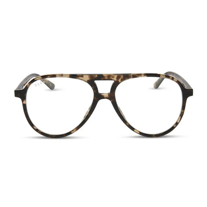 TOSCA II - ESPRESSO TORTOISE + BLUE LIGHT TECHNOLOGY GLASSES