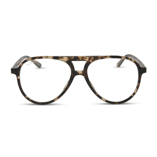 TOSCA II - ESPRESSO TORTOISE + BLUE LIGHT TECHNOLOGY GLASSES