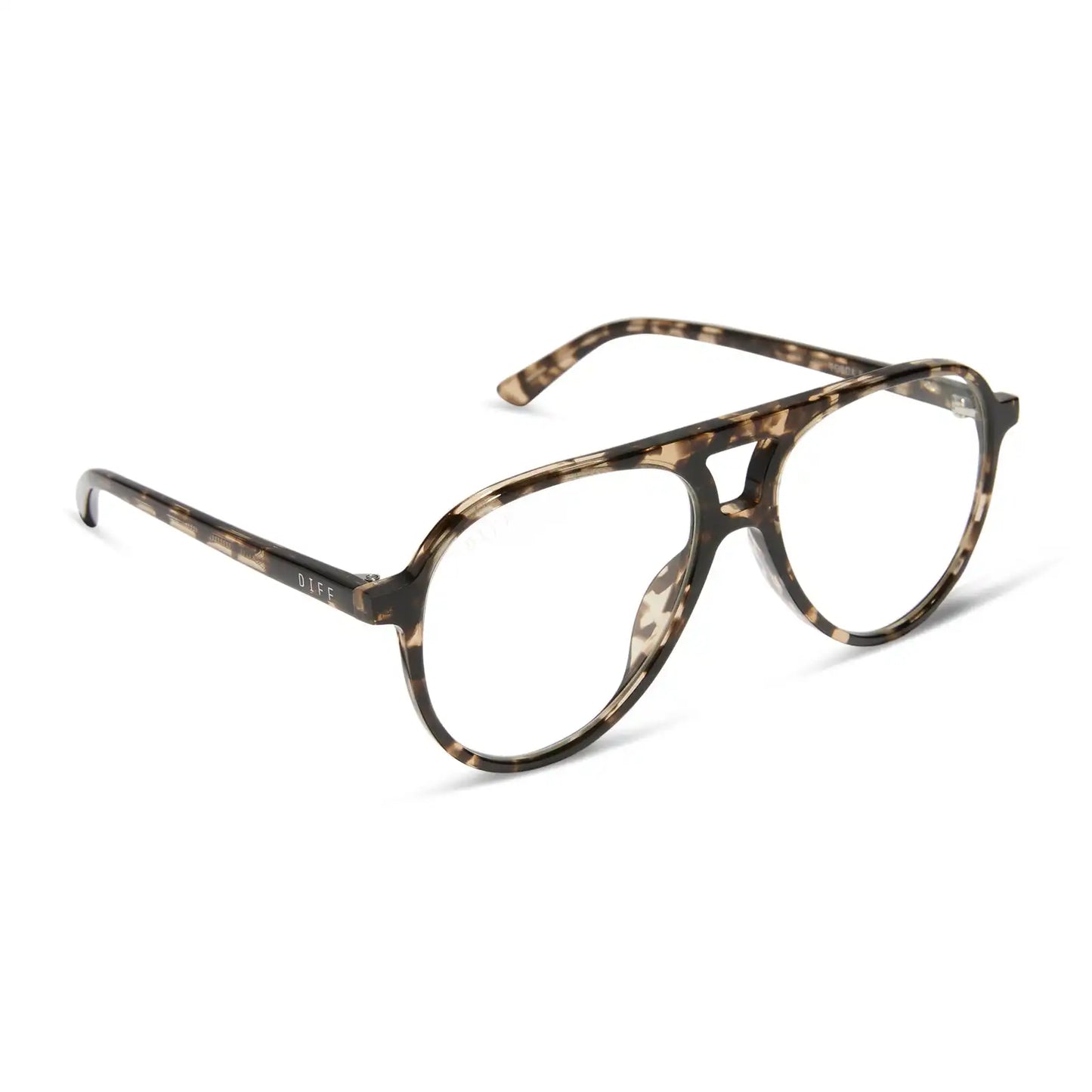 TOSCA II - ESPRESSO TORTOISE + BLUE LIGHT TECHNOLOGY GLASSES