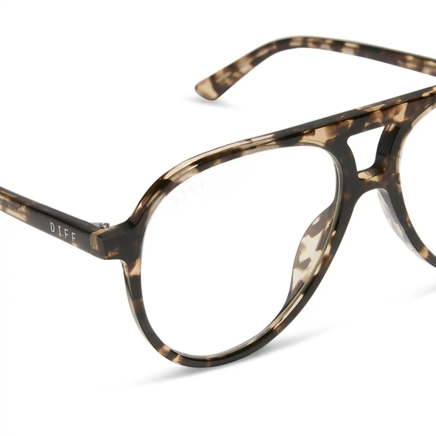 TOSCA II - ESPRESSO TORTOISE + BLUE LIGHT TECHNOLOGY GLASSES