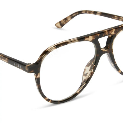 TOSCA II - ESPRESSO TORTOISE + BLUE LIGHT TECHNOLOGY GLASSES