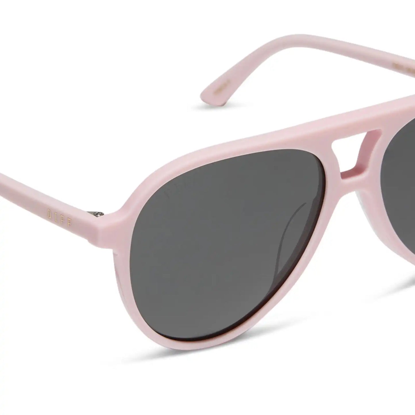 TOSCA II - POWDER PINK + GREY SUNGLASSES