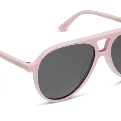 TOSCA II - POWDER PINK + GREY SUNGLASSES
