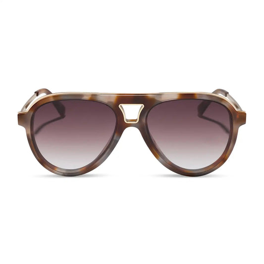 TOSCA III - DOVE TORTOISE + BROWN GRADIENT + SUNGLASSES