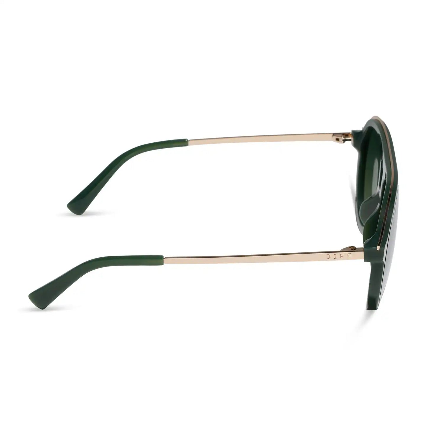 TOSCA III - FAIRWAY GREEN + ALOE GREEN GRADIENT + LIGHT GOLD FLASH SUNGLASSES