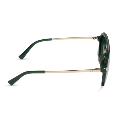 TOSCA III - FAIRWAY GREEN + ALOE GREEN GRADIENT + LIGHT GOLD FLASH SUNGLASSES