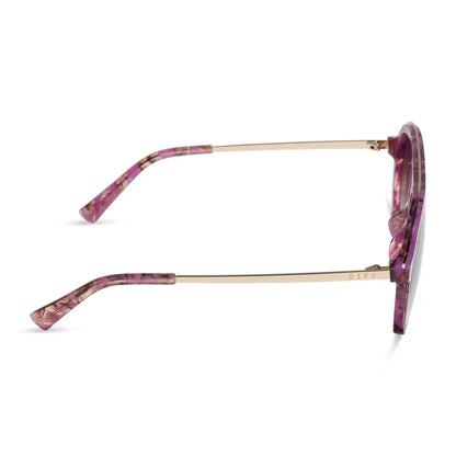 TOSCA III - LAVENDER HAZE TORTOISE + BROWN GRADIENT + SUNGLASSES