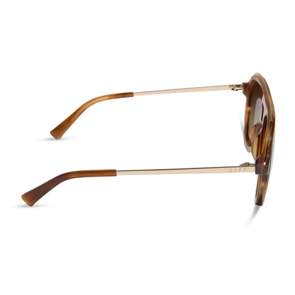 TOSCA III - TAWNY TORTOISE + BROWN GRADIENT + POLARIZED SUNGLASSES