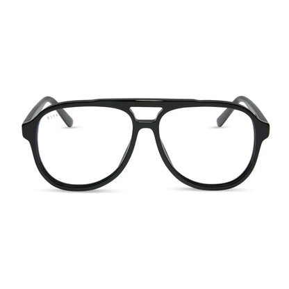 TRISTAN - BLACK + GLASSES